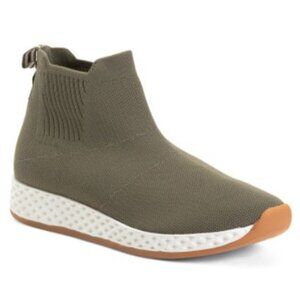 NWOB Urban Sport J/Slides Knit High Top sneaker size: 7 Green